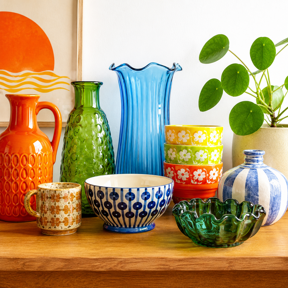Glassware, Ceramics & Décor