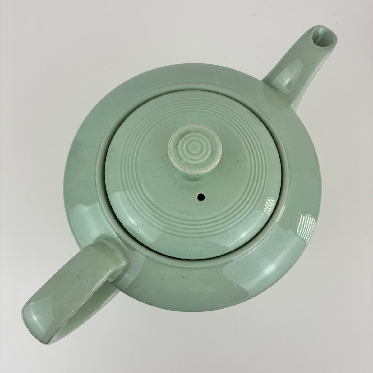 Woods Ware Beryl Green Teapot 2 Pints Mid Century Vintage
