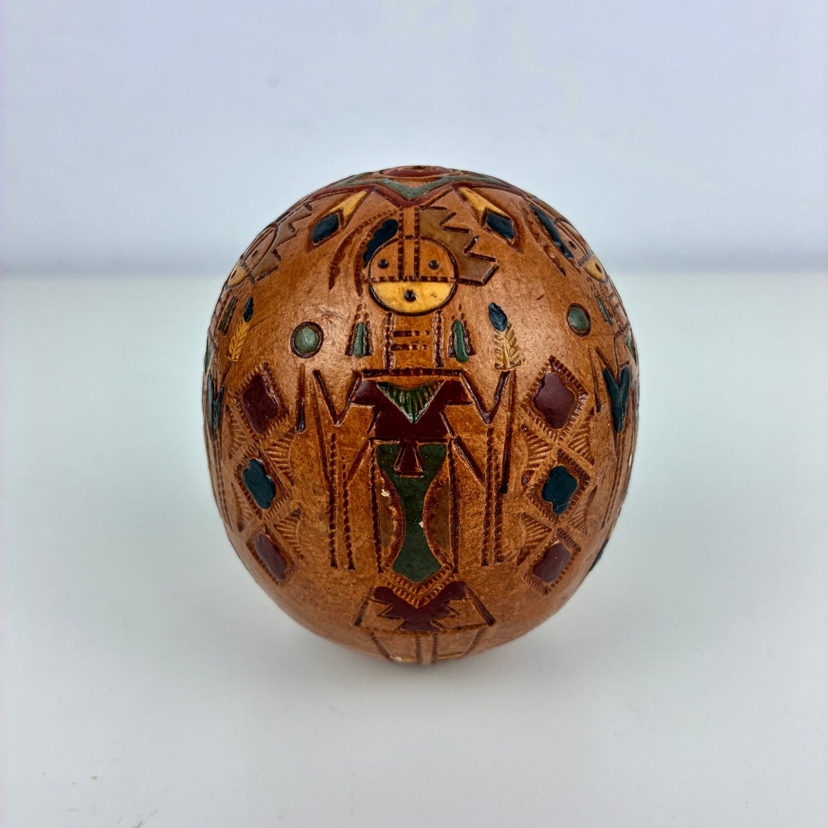 Vintage Navajo Ceramic Seed Pot by Irene White