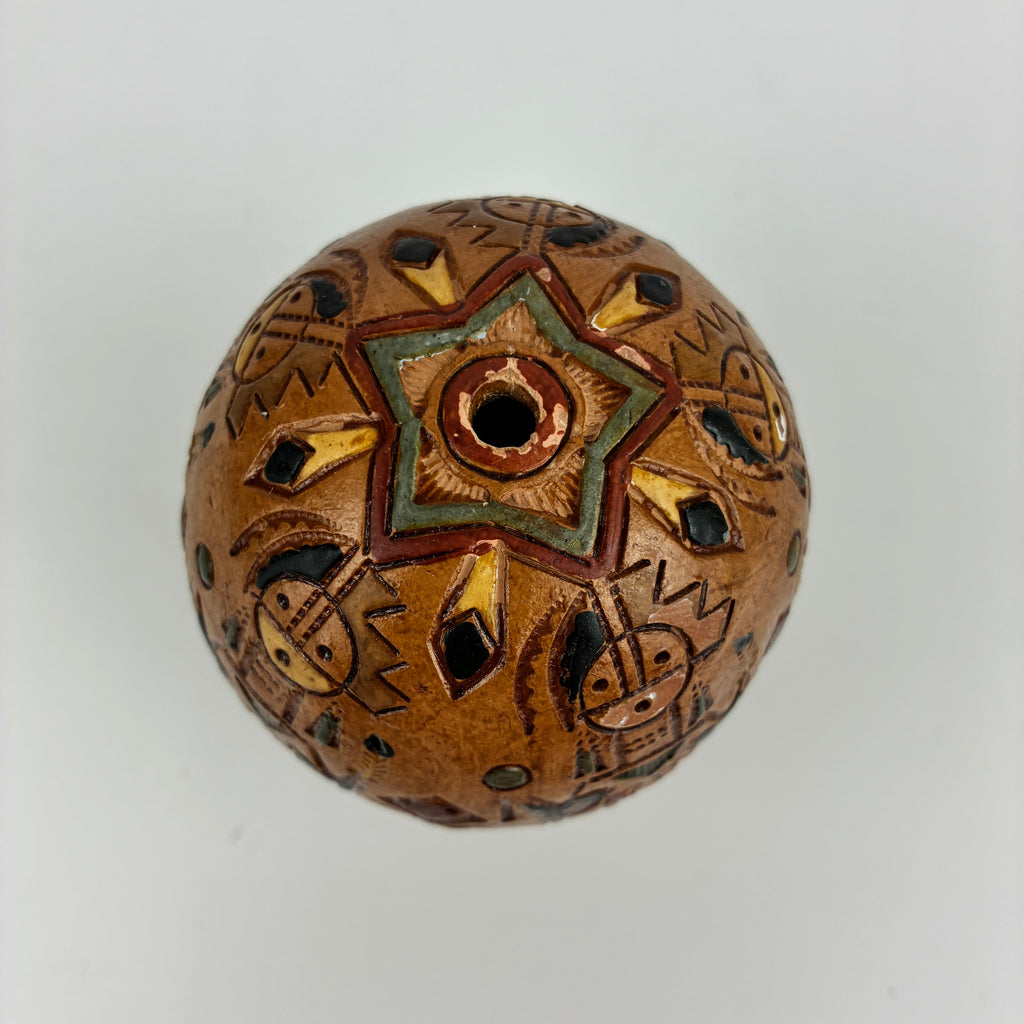 Vintage Navajo Ceramic Seed Pot by Irene White