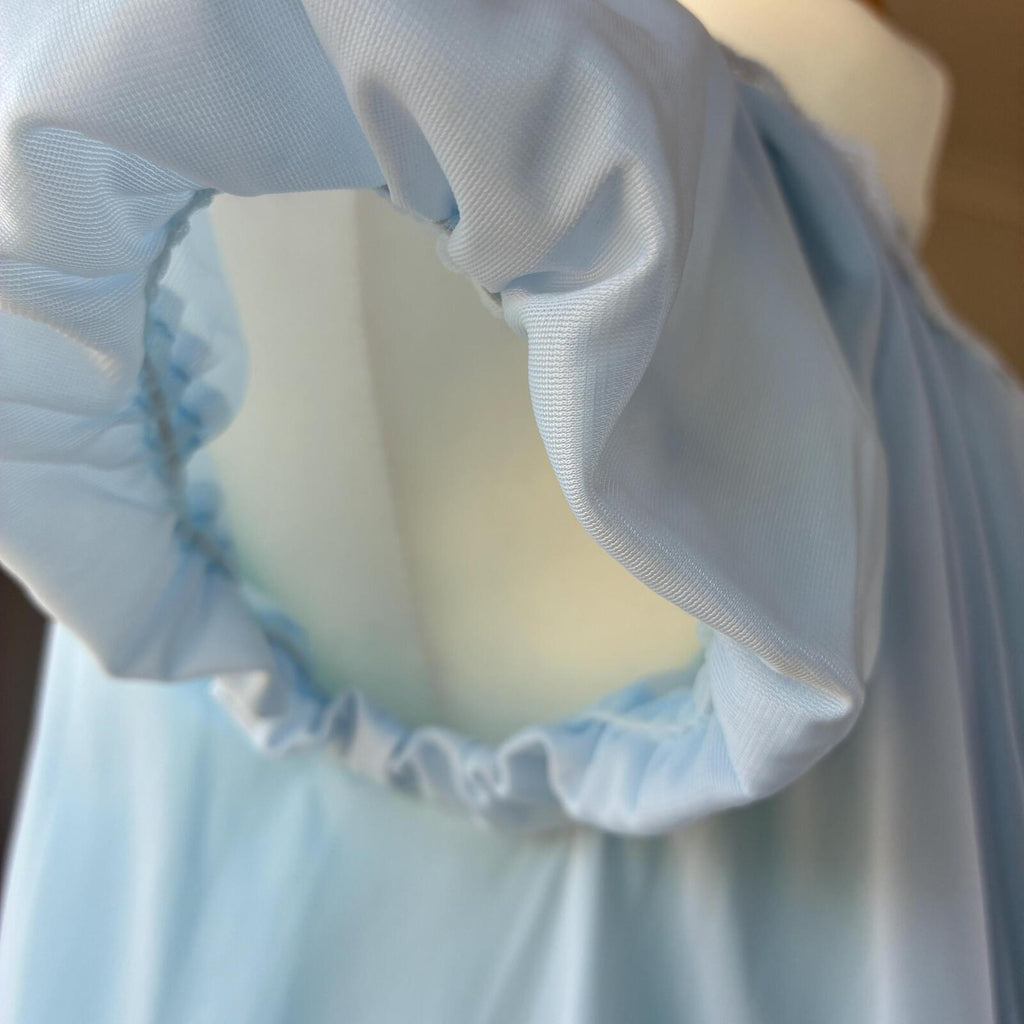 Baby Blue St Michael M&S 1960s Nylon Nightdress